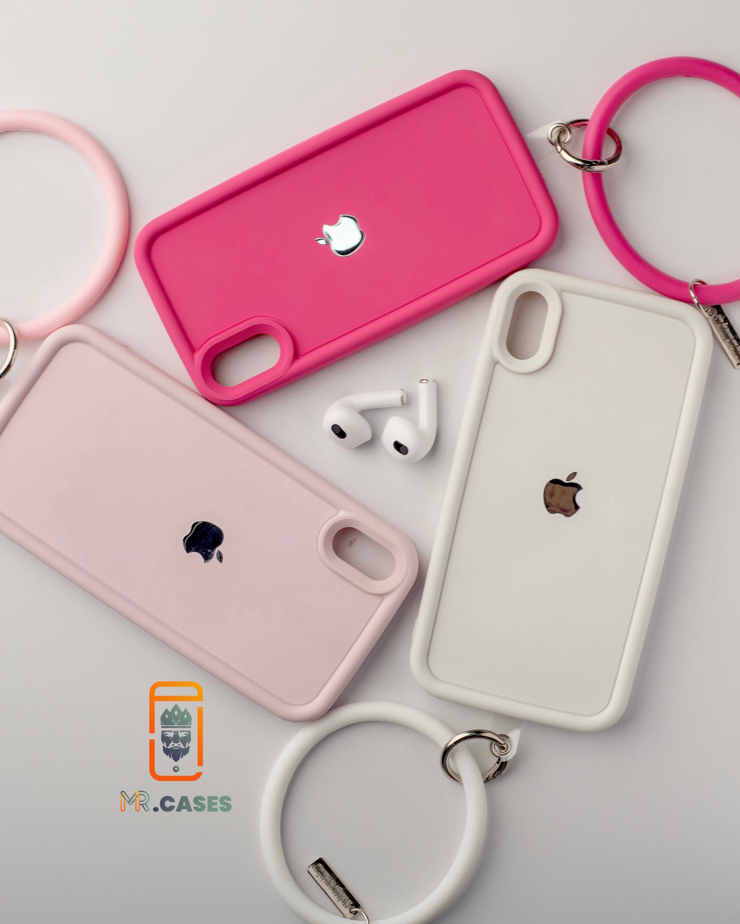 Silicone case with cord 🤗