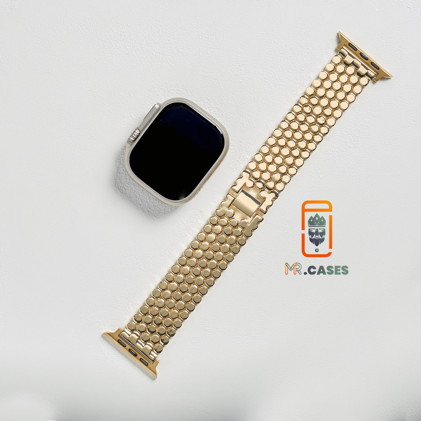 Snake watch band