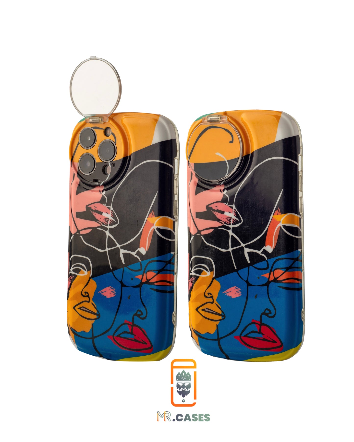 Designs case with mirror