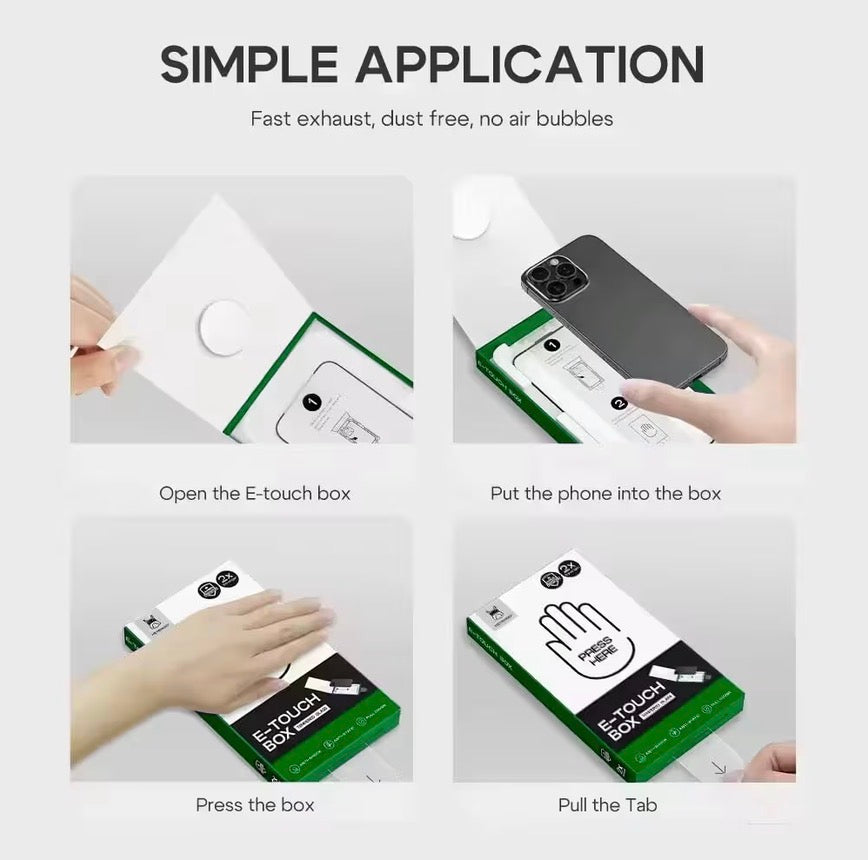 Green Screen protector privacy
