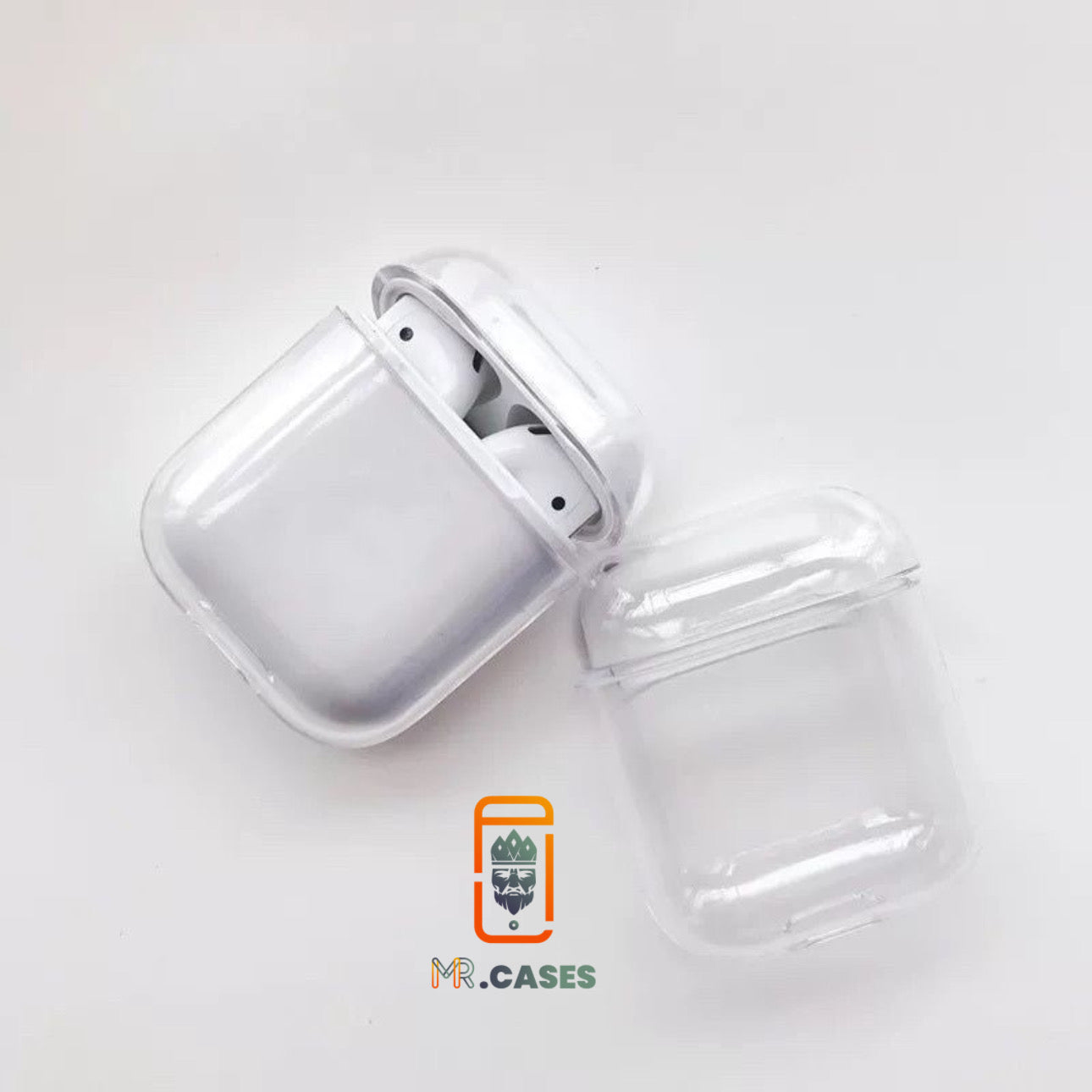 Transparent airpods case