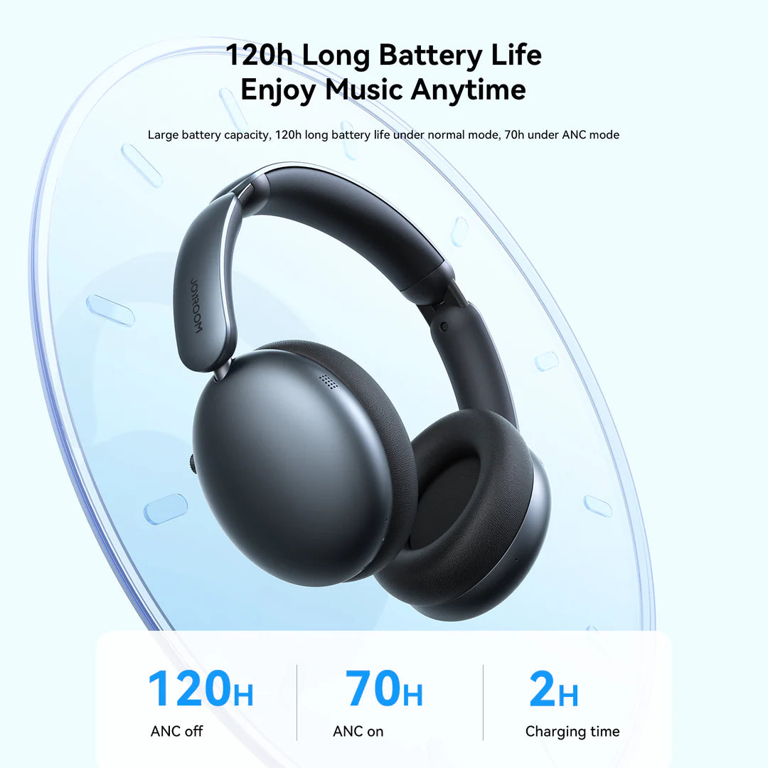 Joyroom-JH1 Hybrid ANC Wireless Headphones-Black