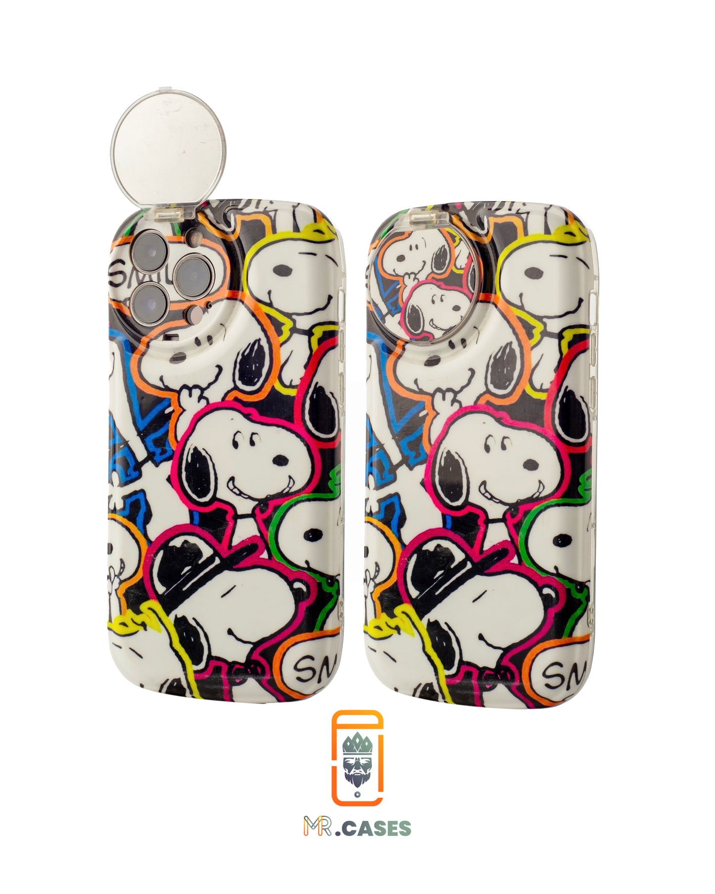 Designs case with mirror
