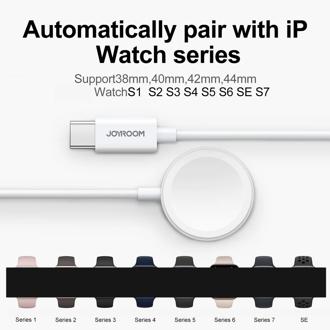 Joyroom cable Type c to apple watch Magnetic Wireless Charger