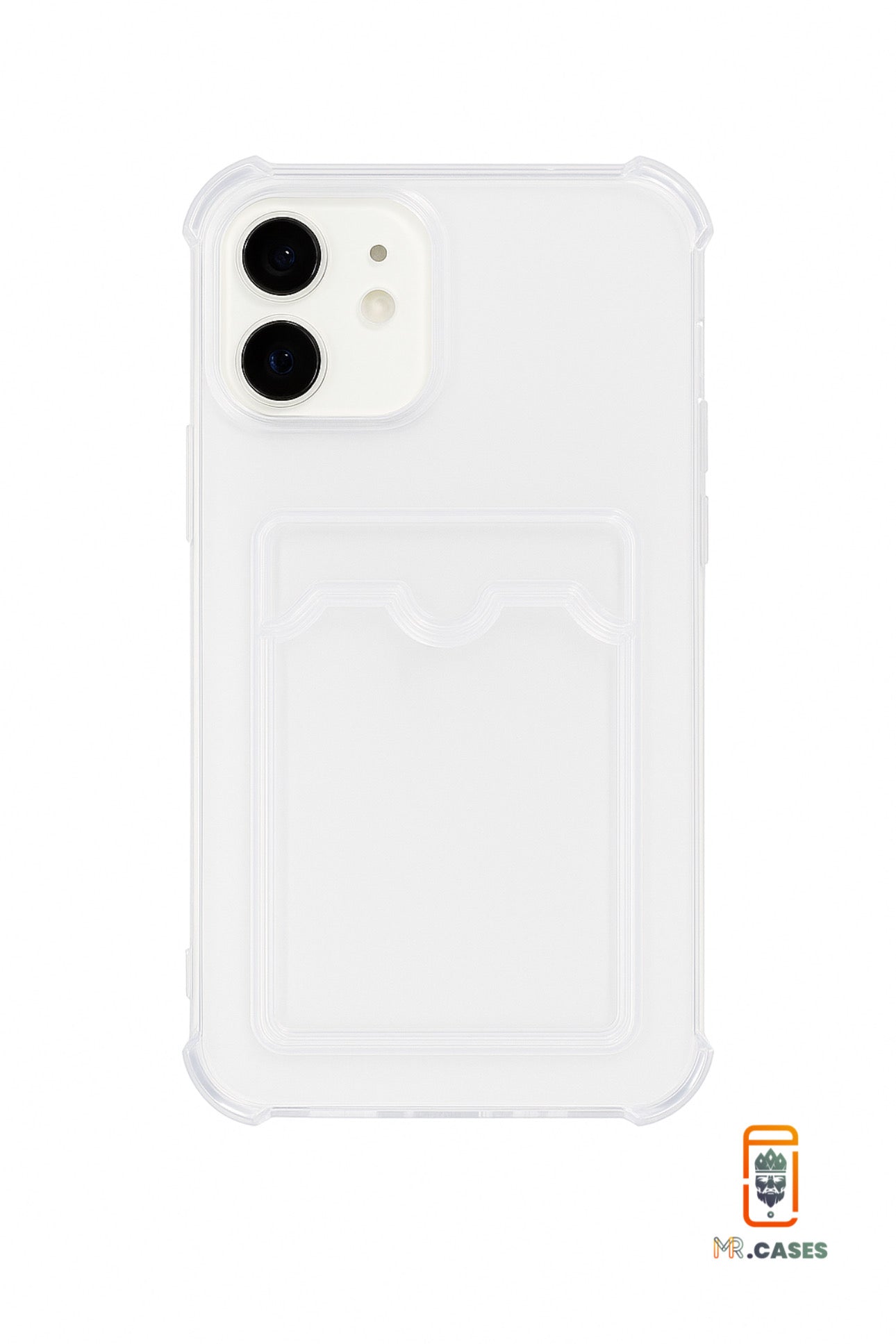 Transparent case with card holder 🤗