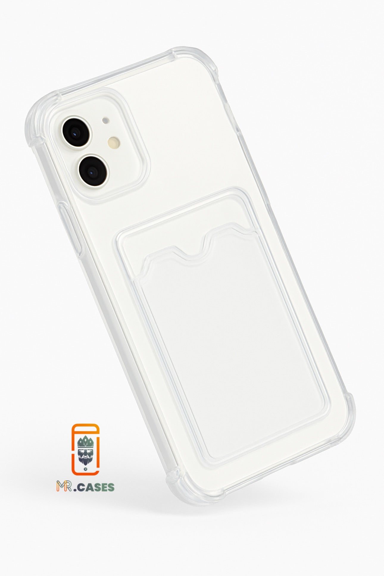 Transparent case with card holder 🤗