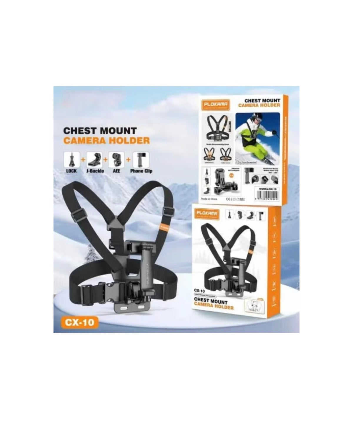 Chest mobile holder