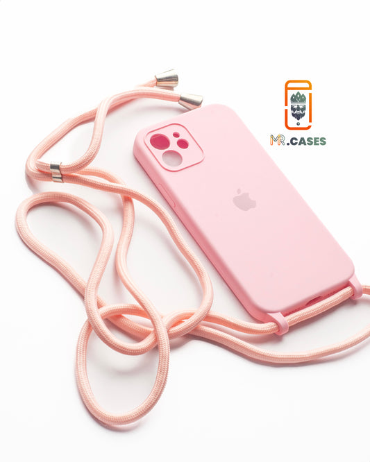Silicone case with cord