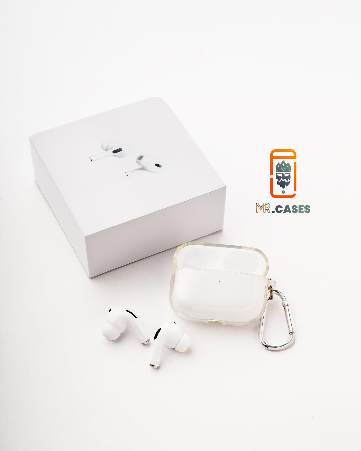 Transparent airpods case