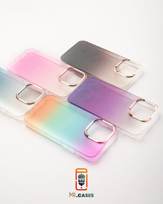 Glitter case with bronze lens