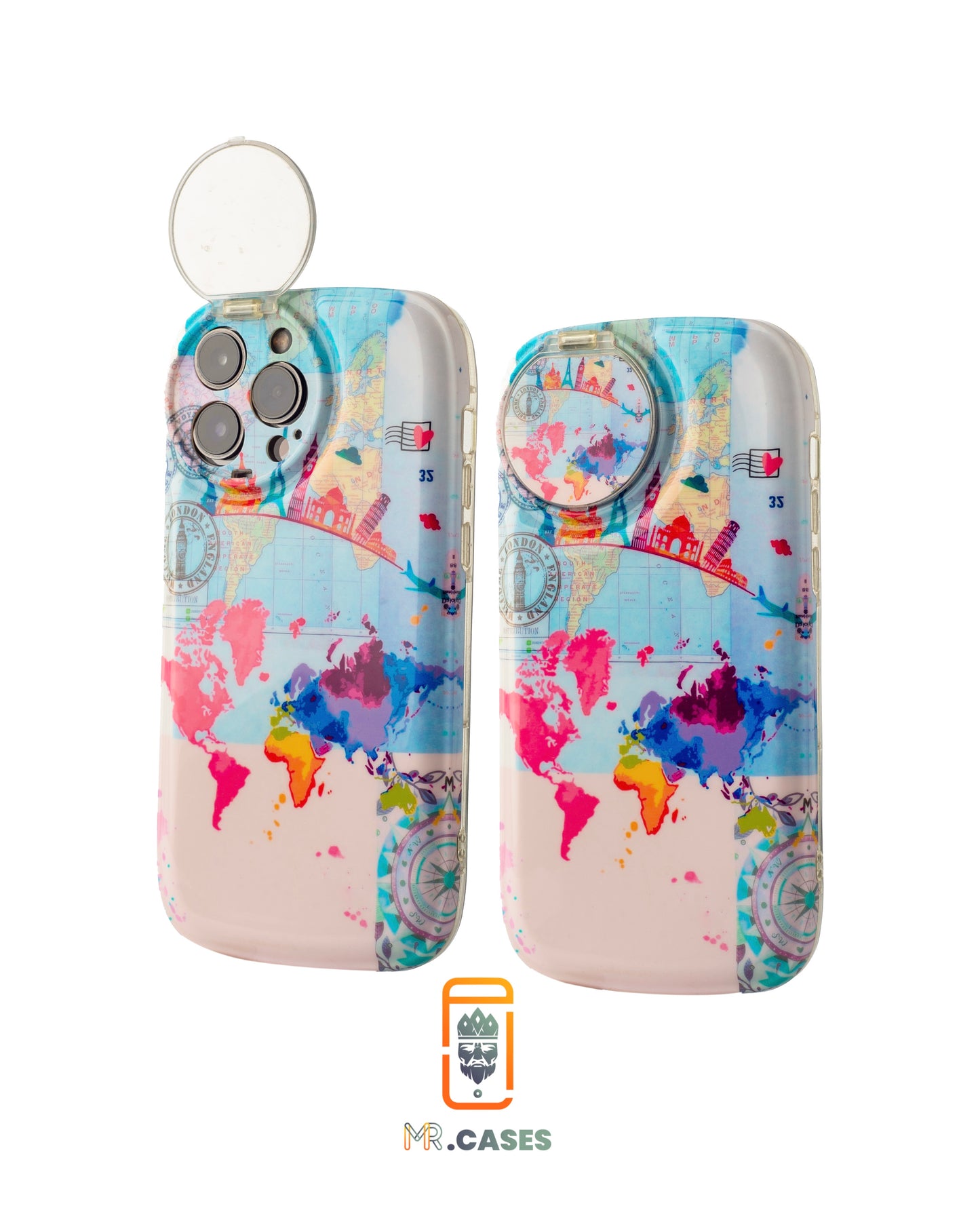 Designs case with mirror